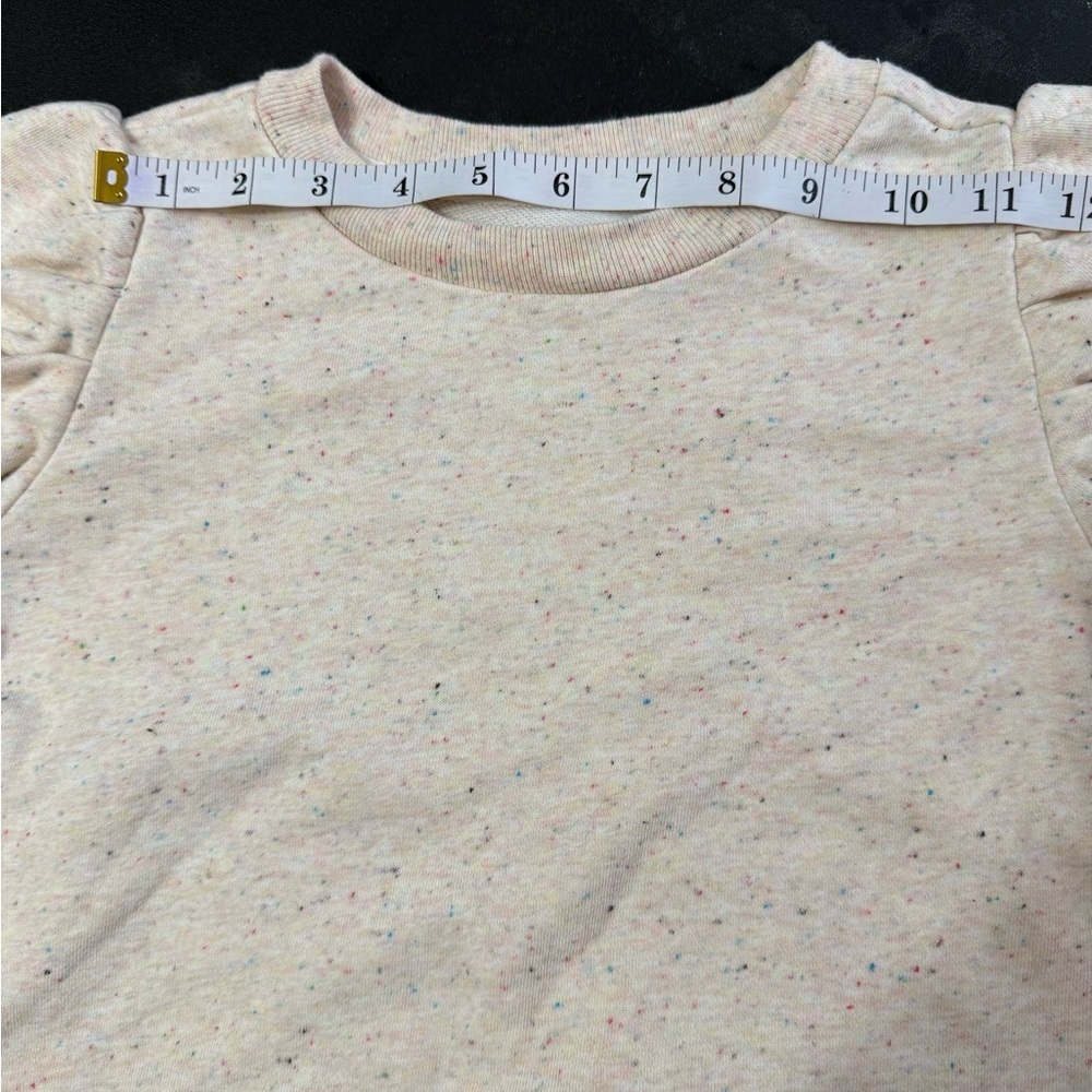 GAP Kids Speckled Cream Sweatshirt - Picture 5 of 5